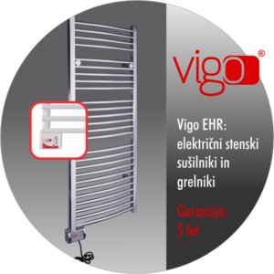 električni kopalniški radiator Vigo z garancijo